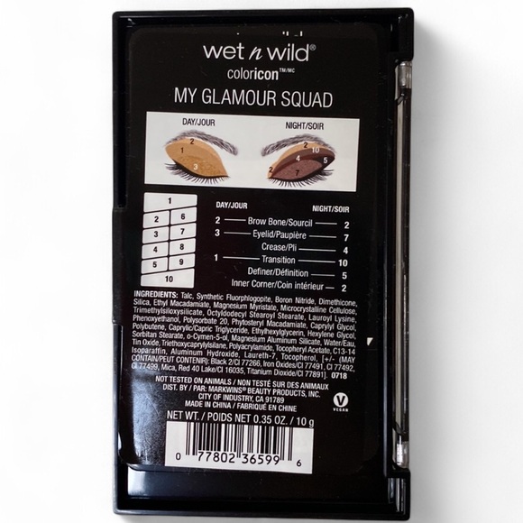 Wet n Wild Color Icon My Glamour Squad Eyeshadow Palette - Picture 3 of 3